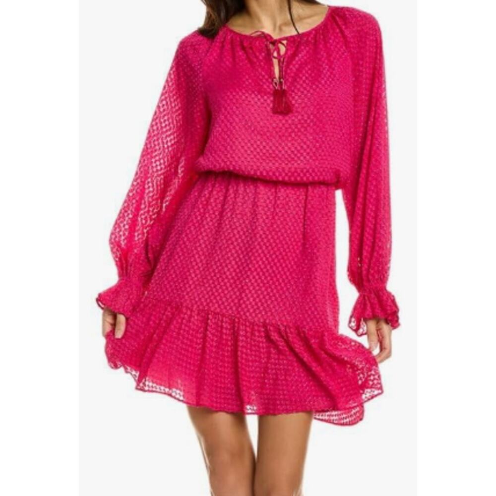 Trina Turk Pink Peppercorn Viti Dress sz XL